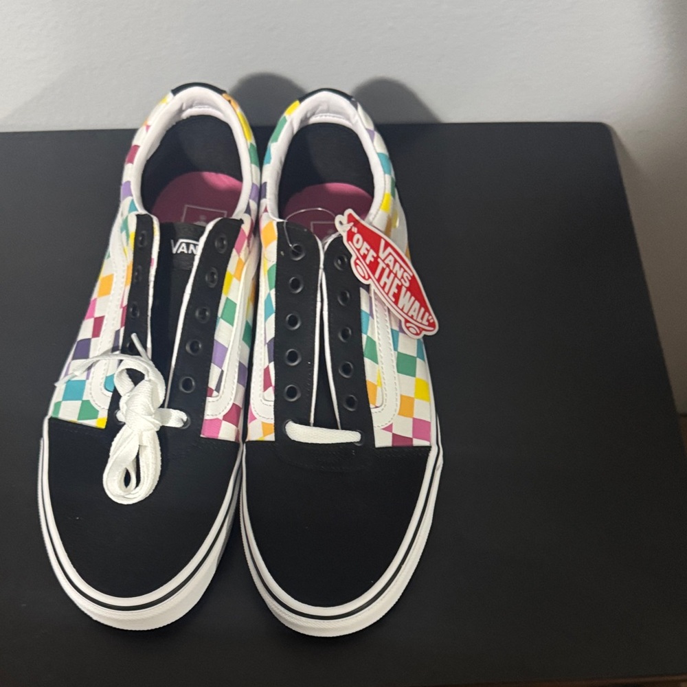 Vans Colorful Checkered Sneakers